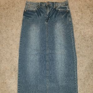 Jean skirt